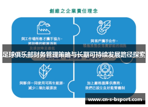 足球俱乐部财务管理策略与长期可持续发展路径探索
