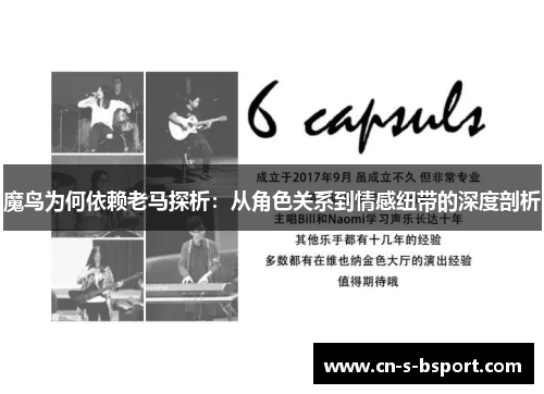 魔鸟为何依赖老马探析:从角色关系到情感纽带的深度剖析 魔鸟为何依赖老马探析:从角色关系到情感纽带的深度剖析